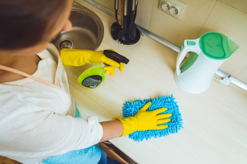 Professional curtain cleaning service in Silvertown