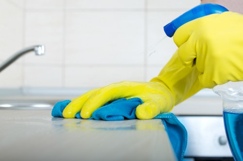 Commercial carpet cleaning service in Silvertown improving workplace appearance